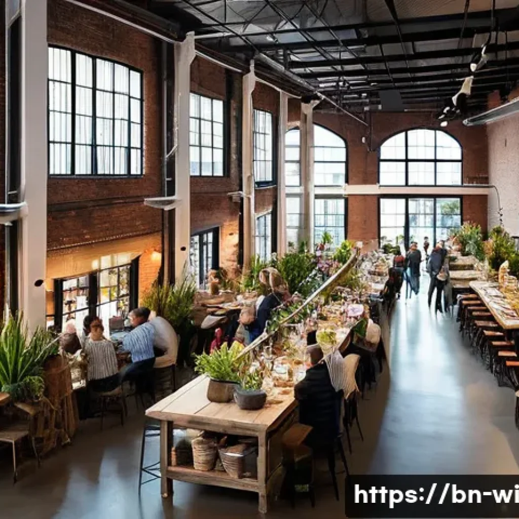 전환된 폐공간의 커뮤니티 영향력 분석 - **Prompt 1: Urban Renewal - Transformed Factory Hub**
    "An aerial view of a bustling, repurposed ...